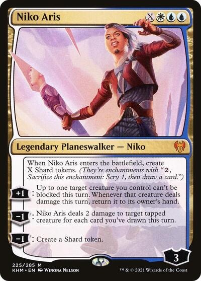 Niko Aris (KHM) #225 Mythic Rare (Lightly Played) Kaldheim Magic: The Gathering: 2021