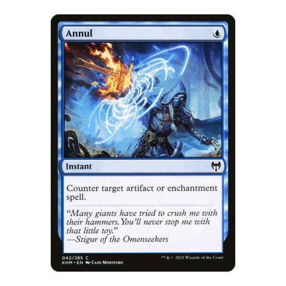 Annul (KHM) #42 Common Kaldheim Magic: The Gathering: 2021