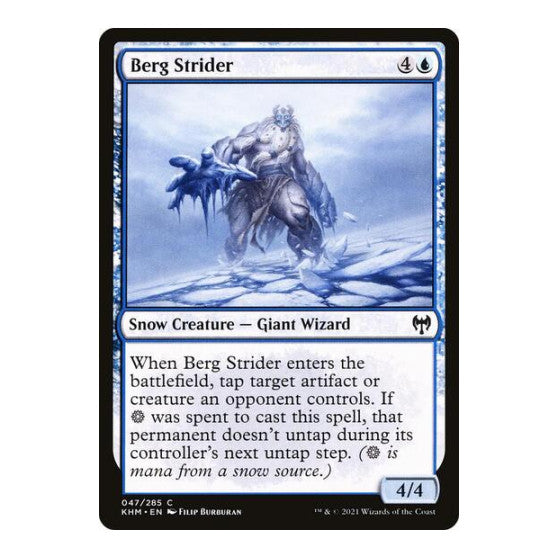 Berg Strider (KHM) #47 Common Kaldheim Magic: The Gathering: 2021