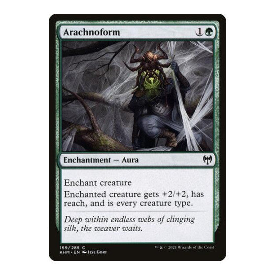 Arachnoform (KHM) #159 Common Kaldheim Magic: The Gathering: 2021