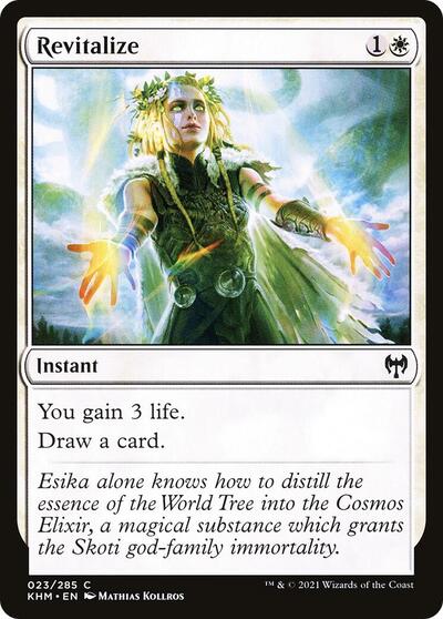 Revitalize (KHM) #23 Common (Lightly Played) Kaldheim Magic: The Gathering: 2021