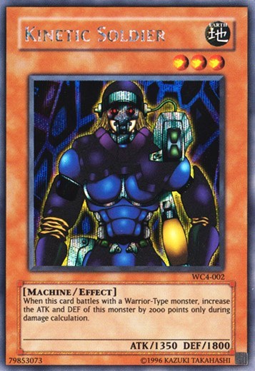 Kinetic Soldier (WC4) #WC4-002 Secret Rare (Limited Near Mint) World Championship 2004: GBA Promo YuGiOh: 2004