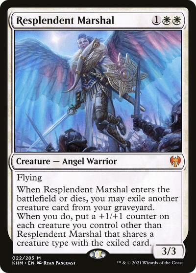 Resplendent Marshal (KHM) #22 Mythic Rare Kaldheim Magic: The Gathering: 2021