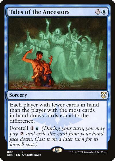 Tales of the Ancestors (KHC) #8 Rare (Lightly Played) Commander: Kaldheim Magic: The Gathering: 2021