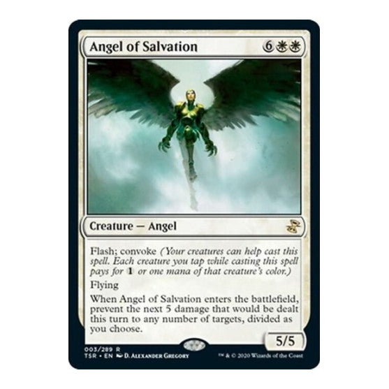 Angel of Salvation (TSR) #3 Rare (Lightly Played) Time Spiral: Remastered Magic: The Gathering: 2021