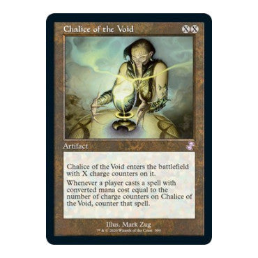 Chalice of the Void (TSR) #390 Special (Foil Near Mint) Time Spiral: Remastered Magic: The Gathering: 2021