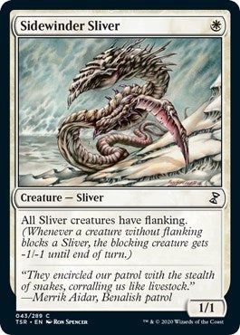 Sidewinder Sliver (TSR) #43 Common Time Spiral: Remastered Magic: The Gathering: 2021