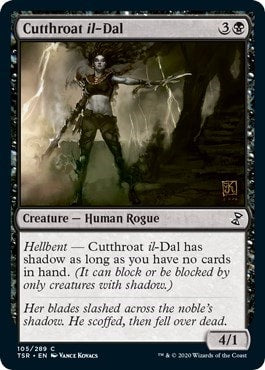 Cutthroat il Dal (TSR) #105 Common (Lightly Played) Time Spiral: Remastered Magic: The Gathering: 2021