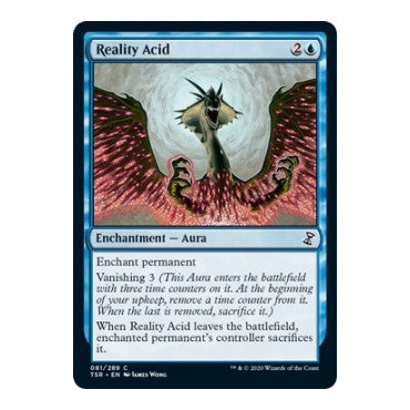Reality Acid (TSR) #81 Common (Lightly Played) Time Spiral: Remastered Magic: The Gathering: 2021
