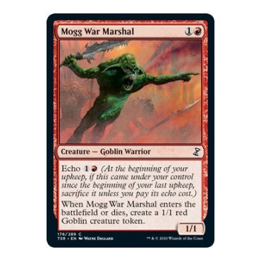 Mogg War Marshal (TSR) #176 Common (Lightly Played) Time Spiral: Remastered Magic: The Gathering: 2021