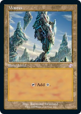 Wastes (TSR) #410 Special (Lightly Played) Time Spiral: Remastered Magic: The Gathering: 2021
