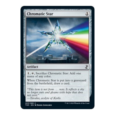 Chromatic Star (TSR) #263 Common (Lightly Played) Time Spiral: Remastered Magic: The Gathering: 2021