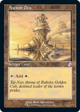 Ancient Den (TSR) #403 Special (Lightly Played) Time Spiral: Remastered Magic: The Gathering: 2021