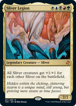 Sliver Legion (TSR) #261 Mythic Rare (Foil Near Mint) Time Spiral: Remastered Magic: The Gathering: 2021