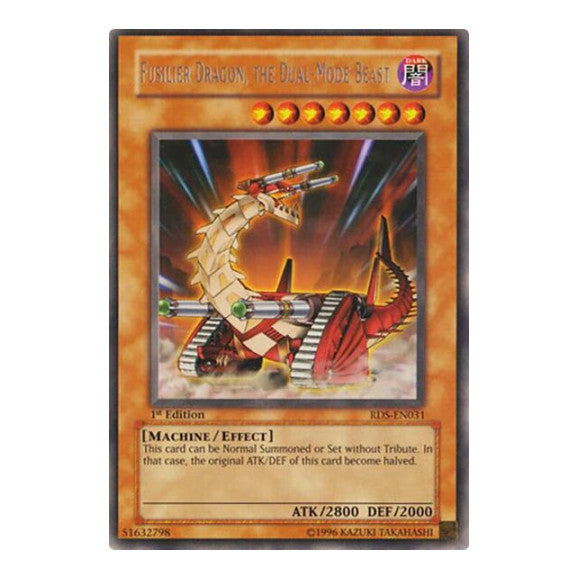 Fusilier Dragon the Dual Mode Beast (RDS) #RDS-EN031 Rare Rise of Destiny YuGiOh: 2004