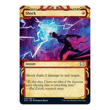 Shock (STA) #44 Uncommon (Lightly Played) Strixhaven: Mystical Archive Magic: The Gathering: 2021