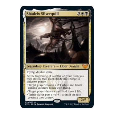 Shadrix Silverquill (STX) #230 Mythic Rare Strixhaven: School of Mages Magic: The Gathering: 2021