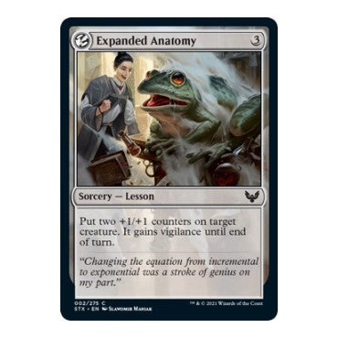 Expanded Anatomy (STX) #2 Common Strixhaven: School of Mages Magic: The Gathering: 2021