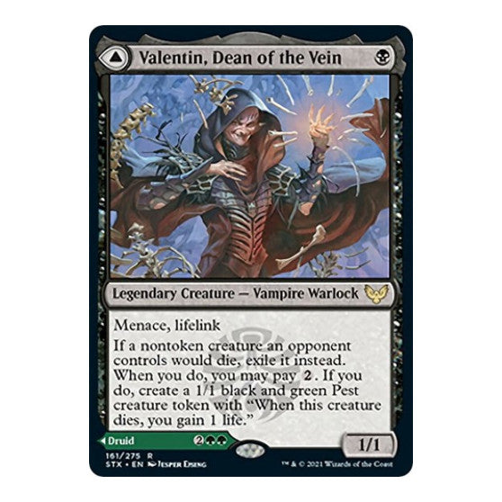 Valentin Dean of the Vein (STX) #161 Rare (Lightly Played) Strixhaven: School of Mages Magic: The Gathering: 2021