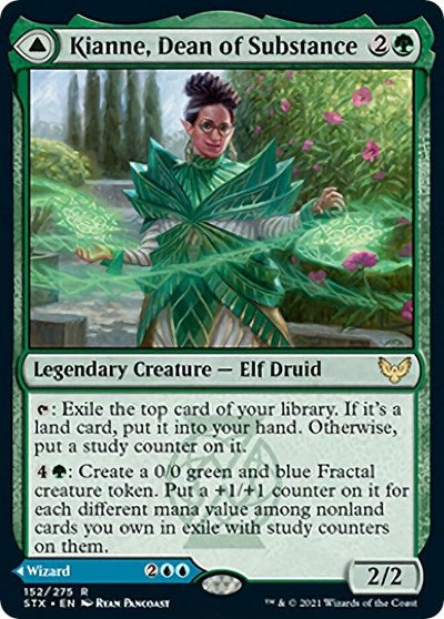 Kianne Dean of Substance (STX) #152 Rare (Foil Lightly Played) Strixhaven: School of Mages Magic: The Gathering: 2021