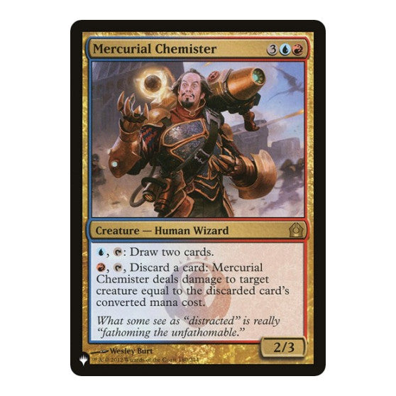 Mercurial Chemister (LIST) #180/274 Rare (Lightly Played) The List Reprints Magic: The Gathering: 2026