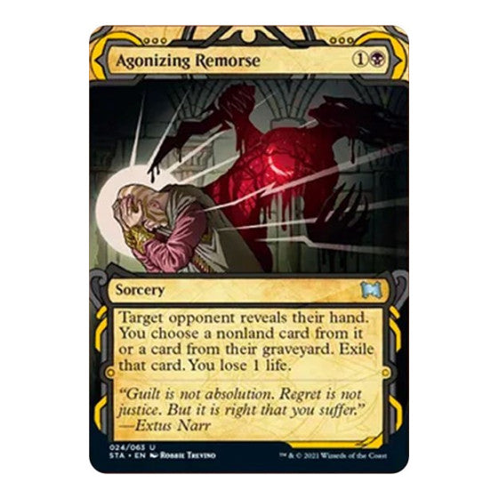 Agonizing Remorse (STA) #24 Uncommon Strixhaven: Mystical Archive Magic: The Gathering: 2021