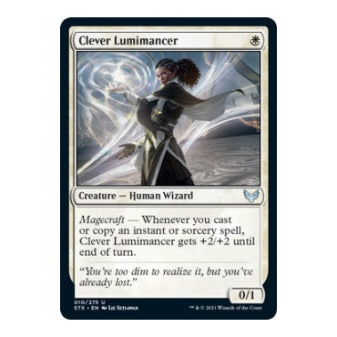 Clever Lumimancer (STX) #10 Uncommon (Lightly Played) Strixhaven: School of Mages Magic: The Gathering: 2021