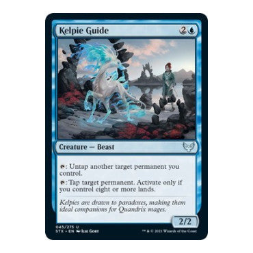 Kelpie Guide (STX) #45 Uncommon (Lightly Played) Strixhaven: School of Mages Magic: The Gathering: 2021