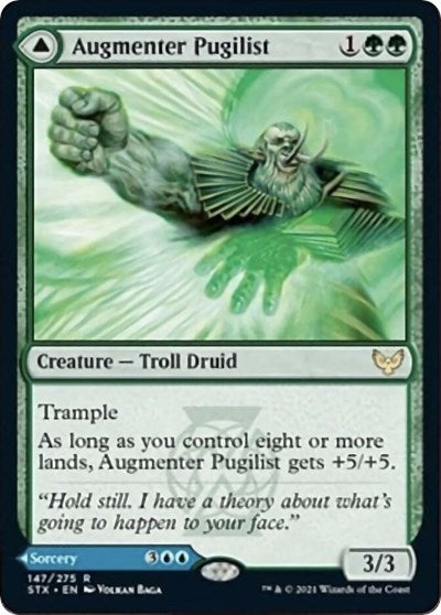 Augmenter Pugilist (STX) #147 Rare (Lightly Played) Strixhaven: School of Mages Magic: The Gathering: 2021