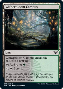 Witherbloom Campus (STX) #275 Common (Lightly Played) Strixhaven: School of Mages Magic: The Gathering: 2021