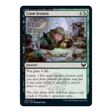 Cram Session (STX) #170 Common Strixhaven: School of Mages Magic: The Gathering: 2021