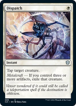 Dispatch (C21) #88 Uncommon (Lightly Played) Commander 2021 Magic: The Gathering: 2021