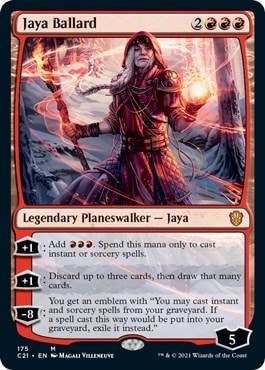 Jaya Ballard (C21) #175 Mythic Rare (Lightly Played) Commander 2021 Magic: The Gathering: 2021