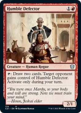 Humble Defector (C21) #174 Uncommon (Lightly Played) Commander 2021 Magic: The Gathering: 2021