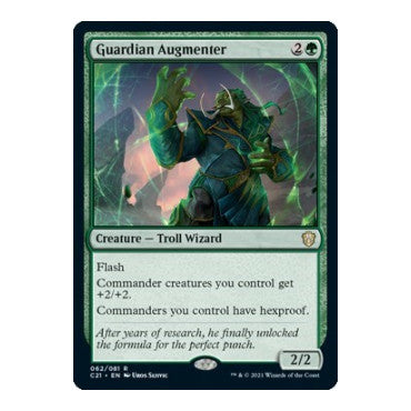 Guardian Augmenter (C21) #62 Rare (Moderately Played) Commander 2021 Magic: The Gathering: 2021
