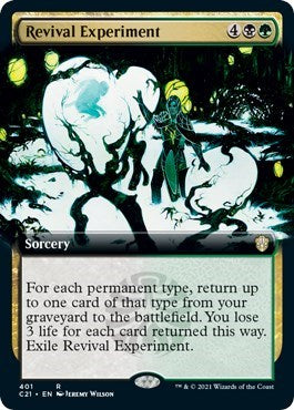 Revival Experiment Extended Art (C21) #401 Rare (Lightly Played) Commander 2021 Magic: The Gathering: 2021