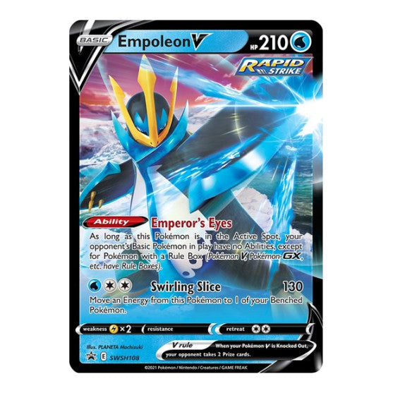 Empoleon V SWSH108 (SWSD) #SWSH108 Promo (Holofoil Near Mint) SWSH: Sword & Shield Promo Cards Pokemon: 2019