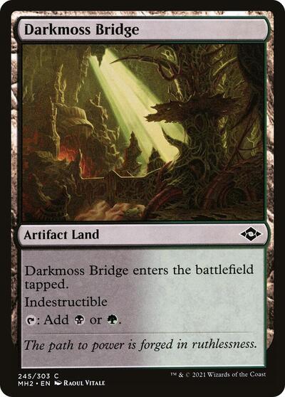 Darkmoss Bridge (MH2) #245 Common (Lightly Played) Modern Horizons 2 Magic: The Gathering: 2021