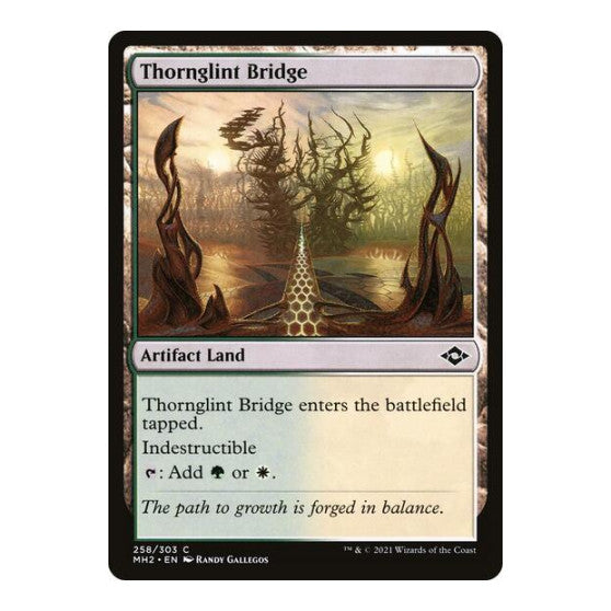 Thornglint Bridge (MH2) #258 Common (Lightly Played) Modern Horizons 2 Magic: The Gathering: 2021