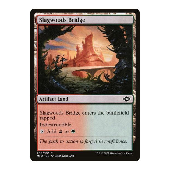 Slagwoods Bridge (MH2) #256 Common Modern Horizons 2 Magic: The Gathering: 2021