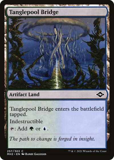 Tanglepool Bridge (MH2) #257 Common (Lightly Played) Modern Horizons 2 Magic: The Gathering: 2021