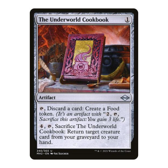 The Underworld Cookbook (MH2) #240 Uncommon (Lightly Played) Modern Horizons 2 Magic: The Gathering: 2021
