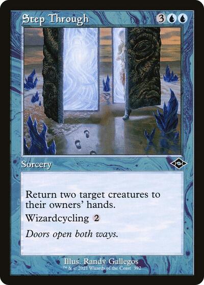 Step Through Retro Frame (MH2) #392 Common (Lightly Played) Modern Horizons 2 Magic: The Gathering: 2021