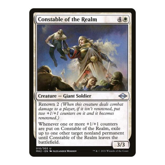 Constable of the Realm (MH2) #10 Uncommon (Lightly Played) Modern Horizons 2 Magic: The Gathering: 2021