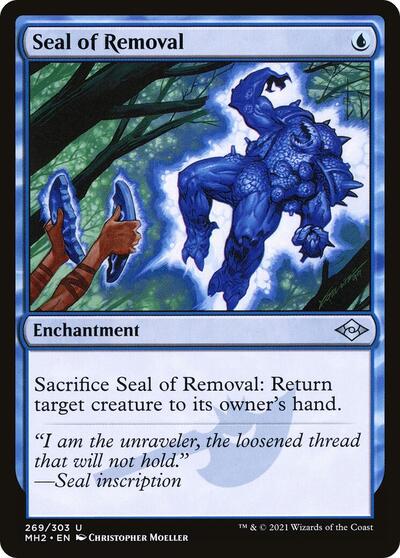 Seal of Removal (MH2) #269 Uncommon (Lightly Played) Modern Horizons 2 Magic: The Gathering: 2021