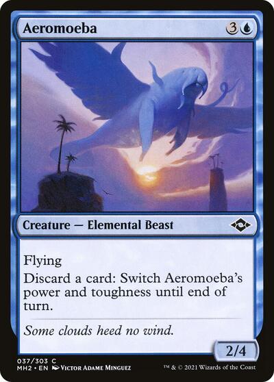 Aeromoeba (MH2) #37 Common (Lightly Played) Modern Horizons 2 Magic: The Gathering: 2021