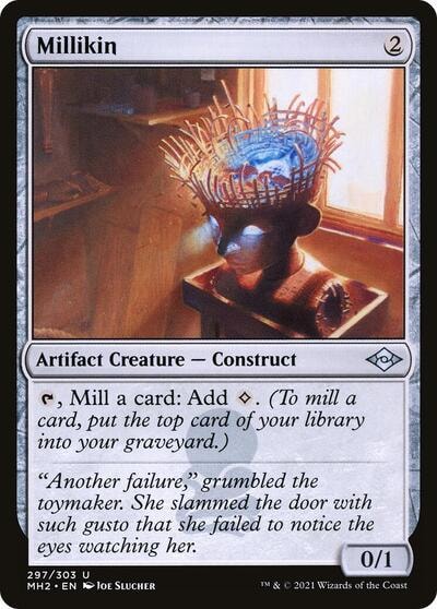 Millikin (MH2) #297 Uncommon (Lightly Played) Modern Horizons 2 Magic: The Gathering: 2021