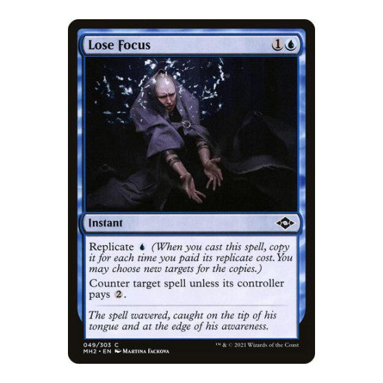 Lose Focus (MH2) #49 Common (Lightly Played) Modern Horizons 2 Magic: The Gathering: 2021