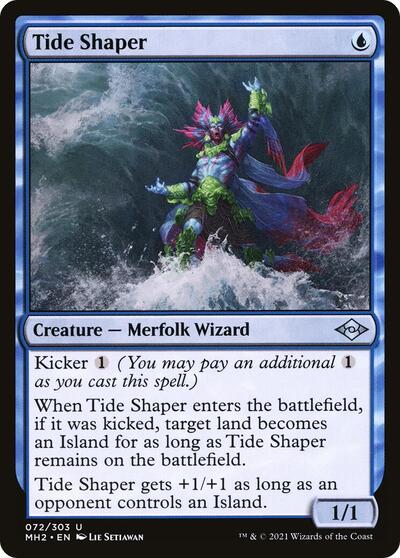Tide Shaper (MH2) #72 Uncommon (Near Mint) Modern Horizons 2 Magic: The Gathering: 2021