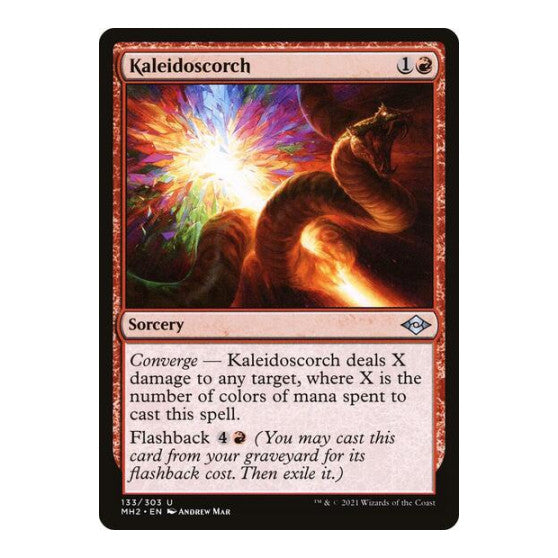 Kaleidoscorch (MH2) #133 Uncommon (Foil Lightly Played) Modern Horizons 2 Magic: The Gathering: 2021